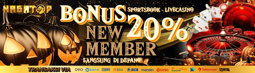 BONUS NEW MEMBER 20% SPORTSBOOK & LIVECASINO
