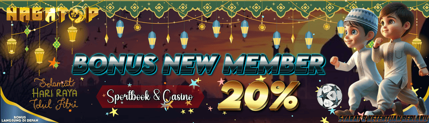BONUS NEW MEMBER 20% SPORTSBOOK & LIVECASINO