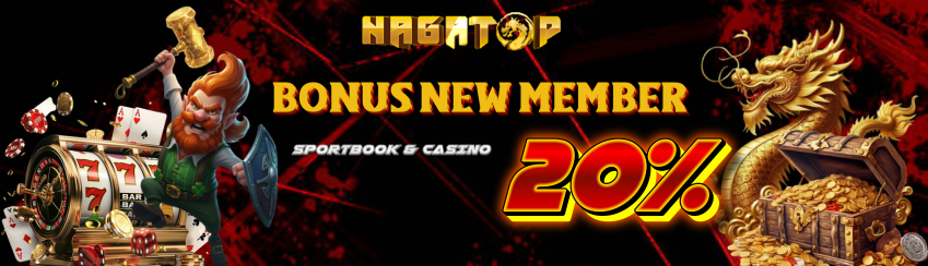 BONUS NEW MEMBER 20% SPORTSBOOK & LIVECASINO